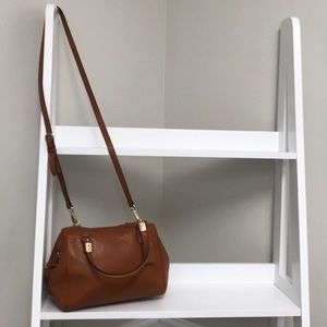 Coach Madison Mini Satchel in Orange Spice